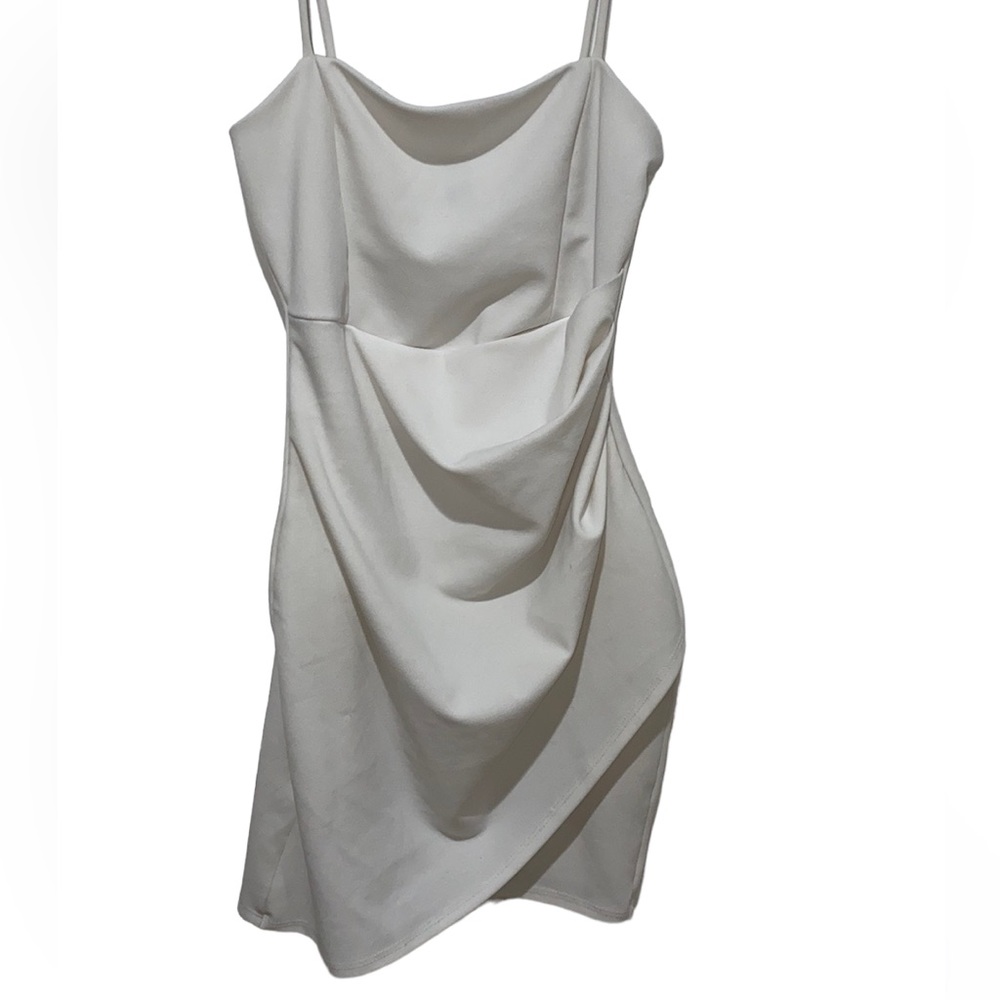 Windsor Mini Dress in Cream Color
